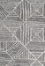 Oren Silver Round Transitional Bohemian Diamond Contemporary Rug, Rugs, Ozark Home 