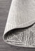Oren Silver Round Transitional Bohemian Diamond Contemporary Rug, Rugs, Ozark Home 