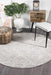 Oren Silver Round Transitional Bohemian Diamond Contemporary Rug, Rugs, Ozark Home 
