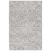 Oren Silver Transitional Bohemian Diamond Contemporary Rug, Rugs, Ozark Home 