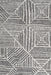 Oren Silver Transitional Bohemian Diamond Contemporary Rug, Rugs, Ozark Home 