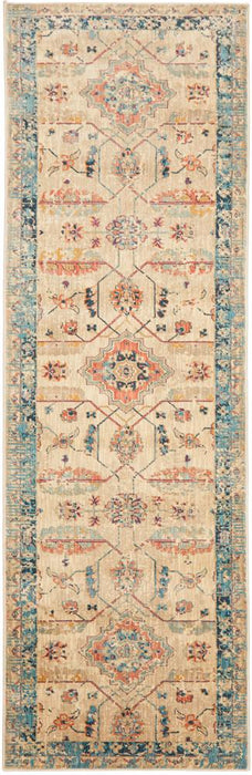 Obour Bone Transitional Floral Pattern Contemporary Rug, Rugs, Ozark Home 