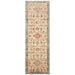 Obour Bone Transitional Floral Pattern Contemporary Runner Rug, Rugs, Ozark Home 