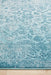 Orta Blue Transitional Ornate Floral Pattern Contemporary Rug, Rugs, Ozark Home 