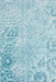 Orta Blue Transitional Ornate Floral Pattern Contemporary Rug, Rugs, Ozark Home 