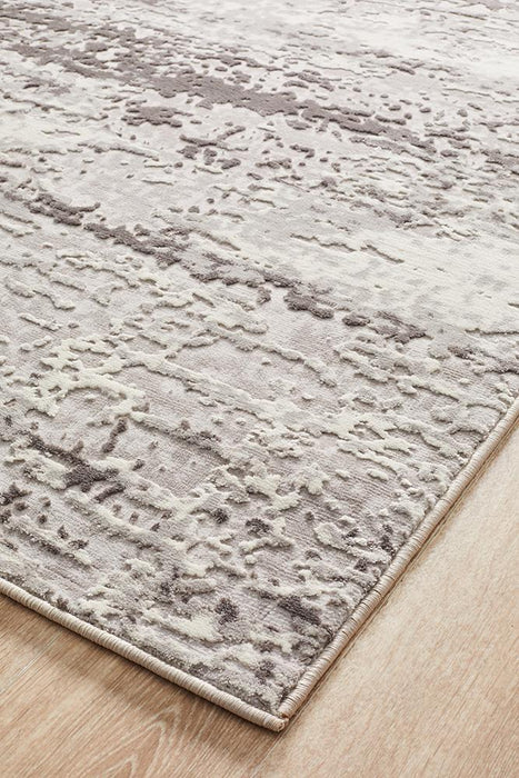 Orta Silver Transitional Ornate Contemporary Rug, Rugs, Ozark Home 