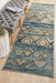 Osiris Blue Contrast Tribal Diamond Vintage Runner Rug, Rugs, Ozark Home 