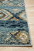 Osiris Blue Contrast Tribal Diamond Vintage Rug, Rugs, Ozark Home 