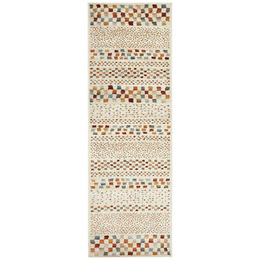 Osiris Bone Tribal Square Vintage Runner Rug, Rugs, Ozark Home 