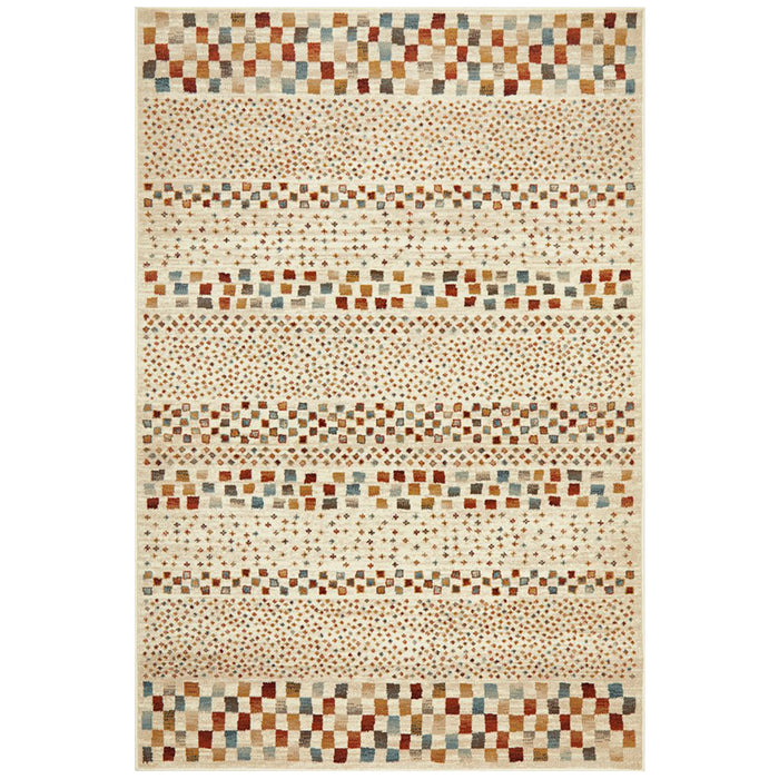 Osiris Bone Tribal Square Vintage Rug, Rugs, Ozark Home 