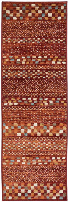 Osiris Rust Tribal Square Vintage Rug, Rugs, Ozark Home 