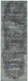 Osiris Denim Transitional Tribal Edge Vintage Rug, Rugs, Ozark Home 