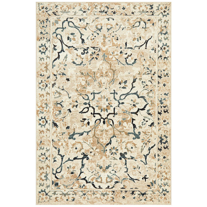 Osiris Bone Faded Tribal Stem Vintage Rug, Rugs, Ozark Home 