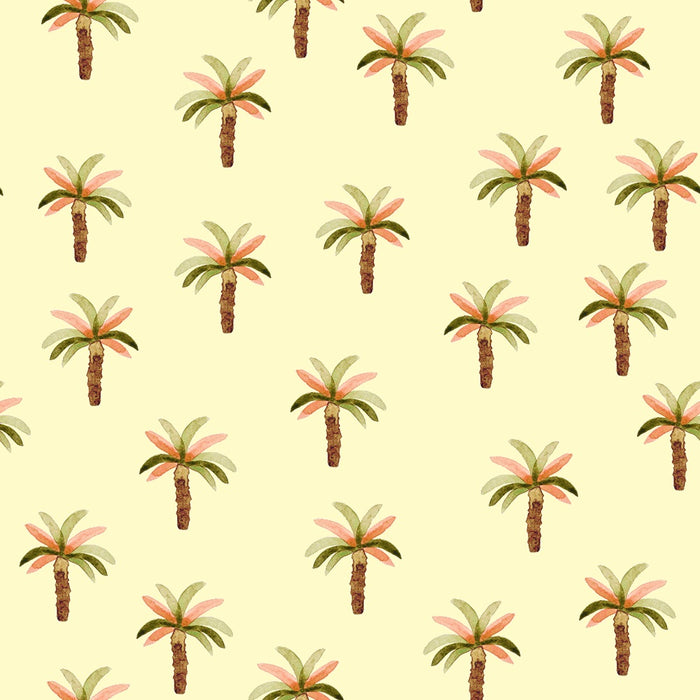 Beach Bum Vintage Palms - Wallpaper, Wallpaper, Ozark Home 