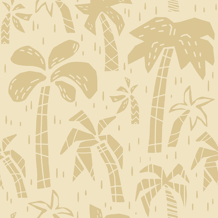 Beachcomber Palms - Dune - Wallpaper, Wallpaper, Ozark Home 