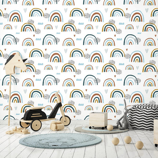 Earthchild Rainbows - Brooklyn - Wallpaper, Wallpaper, Ozark Home 