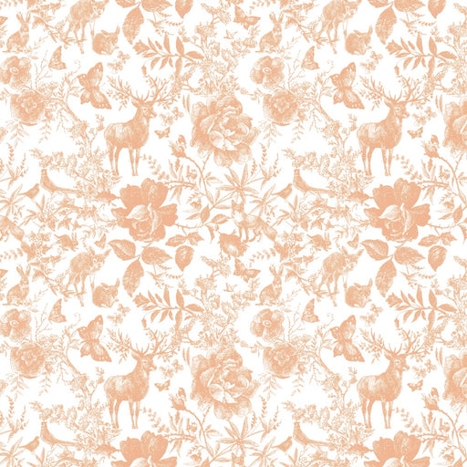 Enchanted Forest - Peaches & Cream - Wallpaper, Wallpaper, Ozark Home 