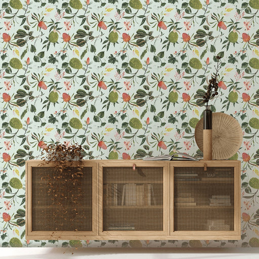 Floral Banksia - Wallpaper, Wallpaper, Ozark Home 