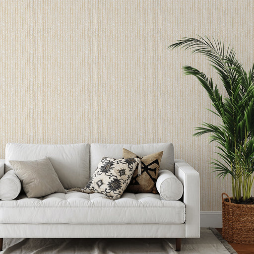 Inverted Rope - Butterscotch - Wallpaper, Wallpaper, Ozark Home 