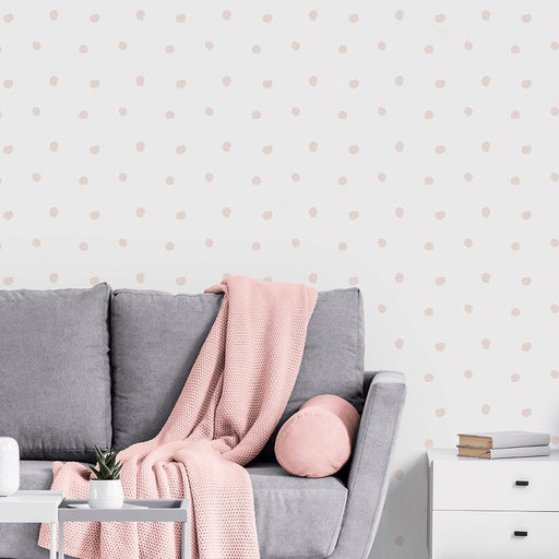 Splotch - Blush - Wallpaper, Wallpaper, Ozark Home 