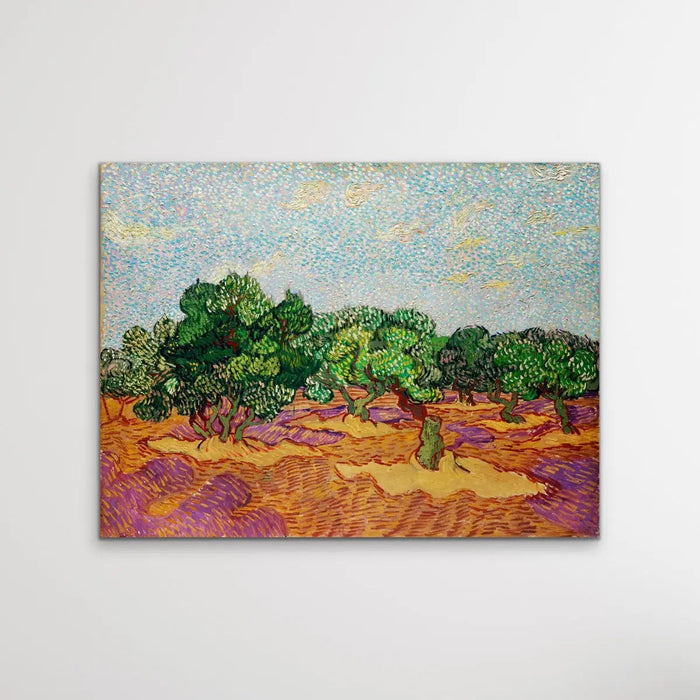 Olive Trees by Vincent Van Gogh - Print Of The Original Artwork