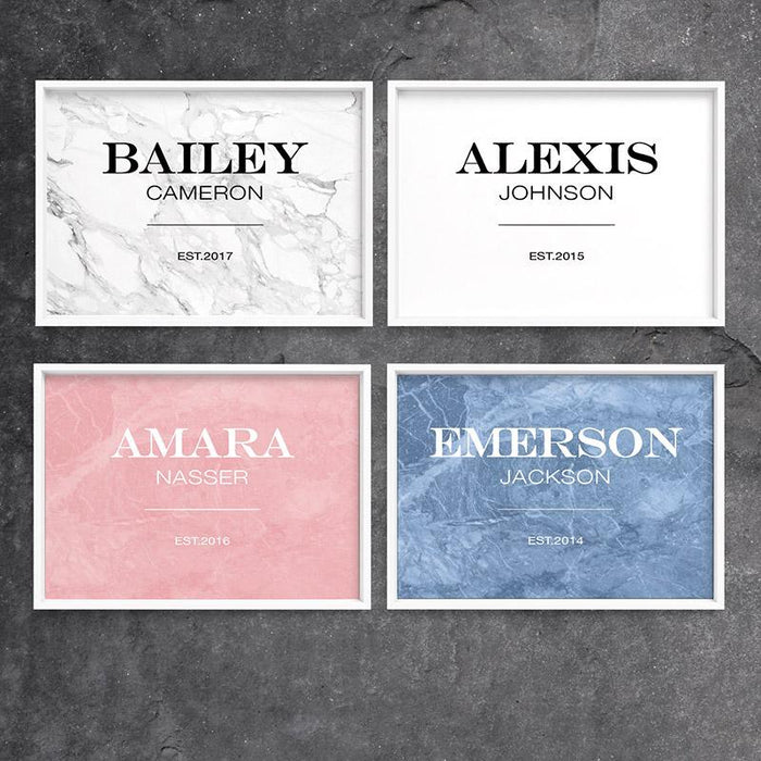 Custom Personalised Name // Marfa Style - Art Print - Ozark Home