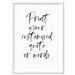 Your own Customised Quote or Words - Art Print, Wall Art, Ozark Home 