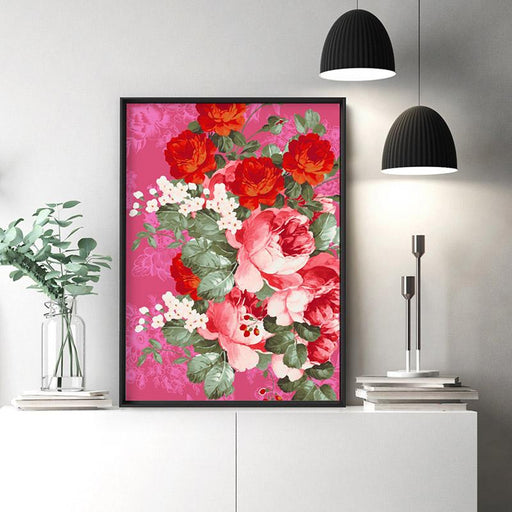 Watercolour Floral Mexicana - Art Print - Ozark Home