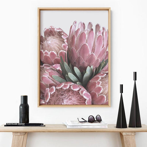 Queen Protea Stack - Art Print - Ozark Home