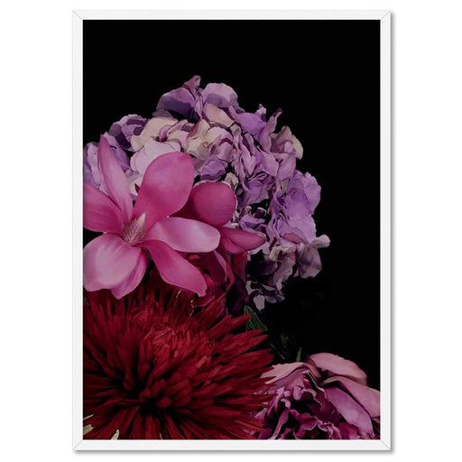 Dark Floral II - Art Print - Ozark Home