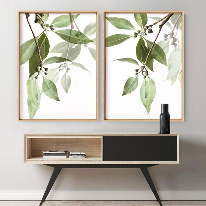 Gumtree Eucalyptus Leaves I - Art Print - Ozark Home