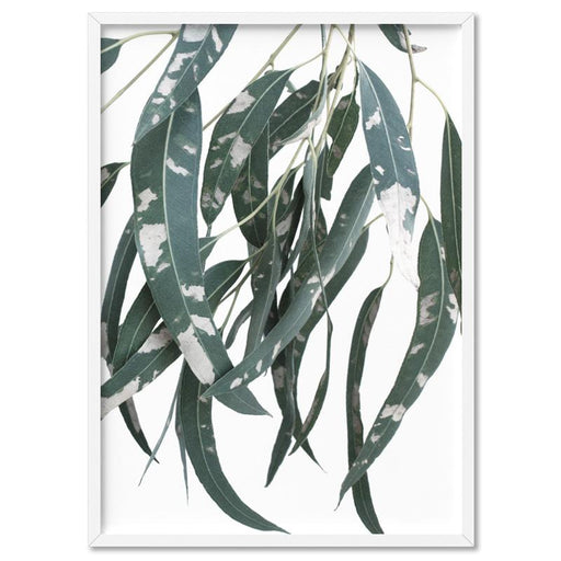 Spotty Gumtree Eucalyptus Leaves I - Art Print - Ozark Home