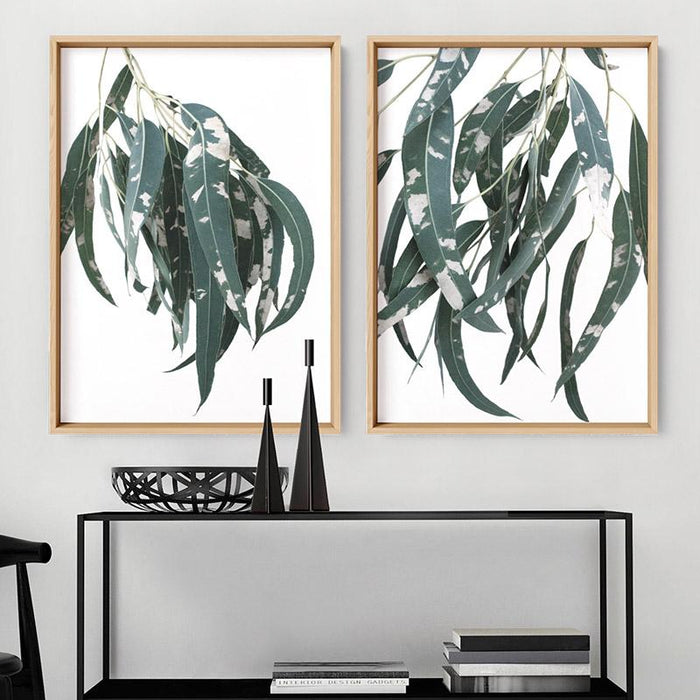 Spotty Gumtree Eucalyptus Leaves I - Art Print - Ozark Home