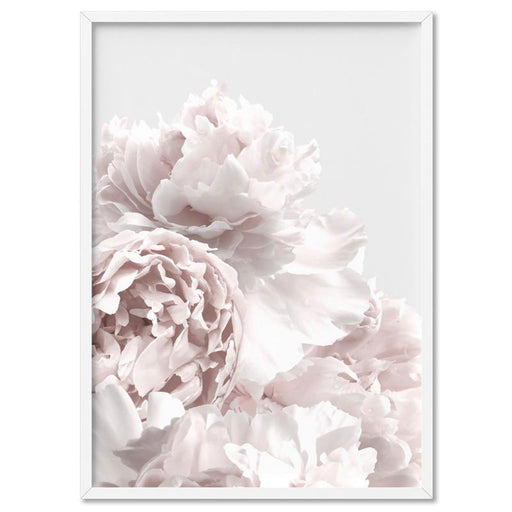 Peonies in Neutral - Art Print - Ozark Home