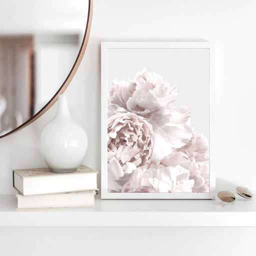 Peonies in Neutral - Art Print - Ozark Home