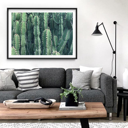 Prickly Cacti Garden - Art Print - Ozark Home