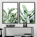 Tropical Sketched Banana Palm Leaves & Foliage - Art Print, Wall Art, Ozark Home 