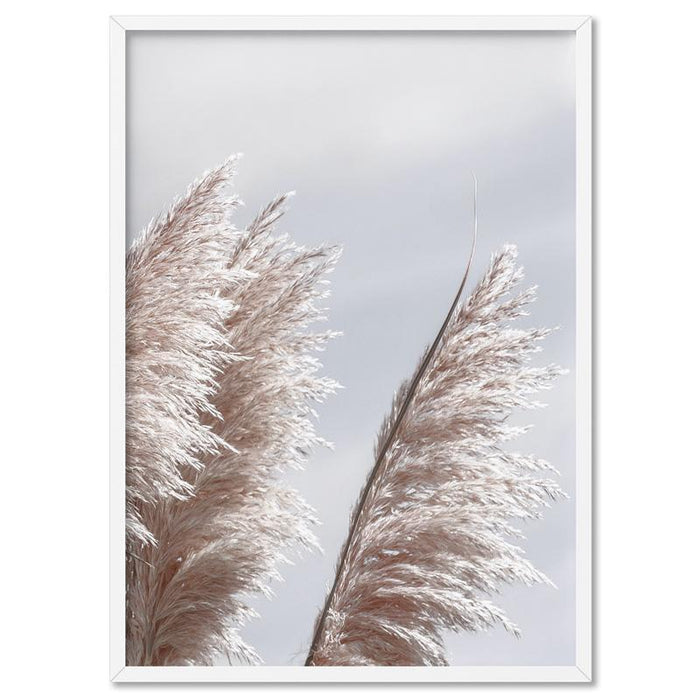 Pampas Grass II in Pastels - Art Print, Wall Art, Ozark Home 