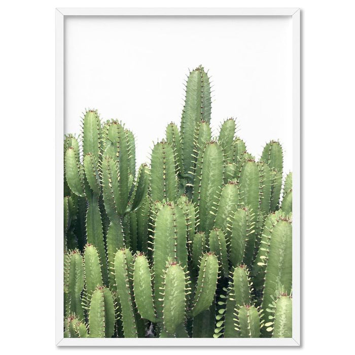 Cactus Towers / African Milk Tree - Art Print, Wall Art, Ozark Home 