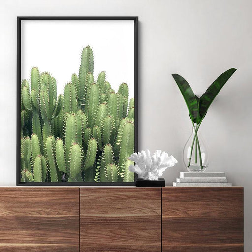 Cactus Towers / African Milk Tree - Art Print, Wall Art, Ozark Home 