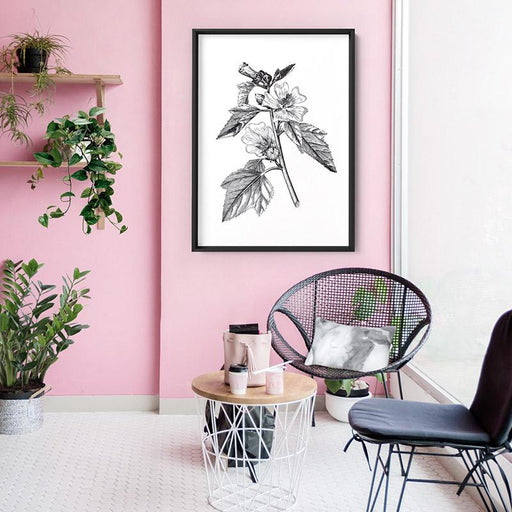 Botanical Floral Illustration II - Art Print, Wall Art, Ozark Home 