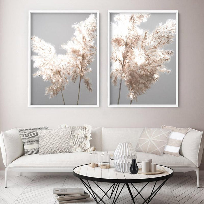 Pampas Grass Ethereal Light I - Art Print, Wall Art, Ozark Home 