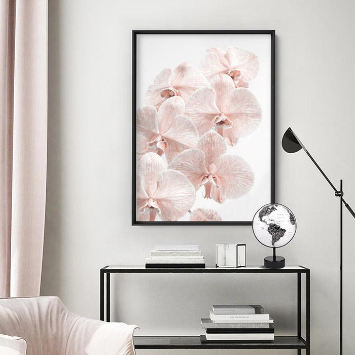 Blushing Orchid Blooms I - Art Print, Wall Art, Ozark Home 