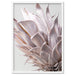 King Protea Close up in Blush - Art Print, Wall Art, Ozark Home 