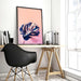 High Fashion Monstera in Holographic - Art Print, Wall Art, Ozark Home 