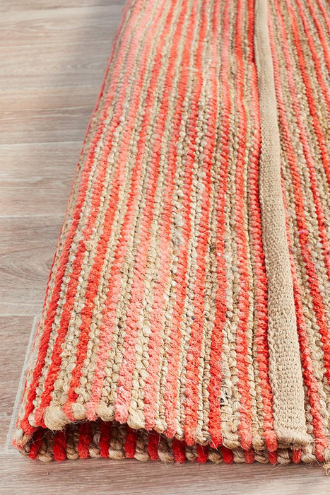 Pachar Coral Textured Flatwoven Jute Rug, Rugs, Ozark Home 