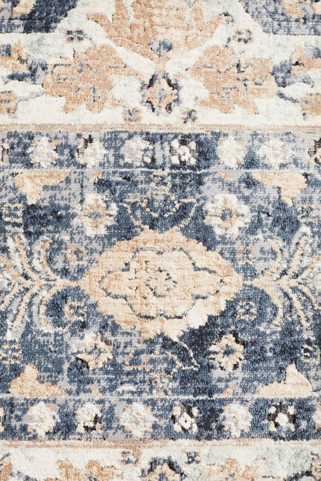 Pendik Blue Esquire Brushed Vintage Rug, Rugs, Ozark Home 