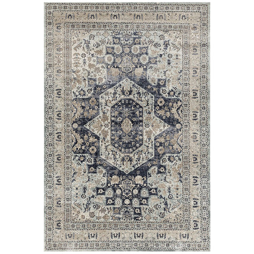 Pendik Blue Esquire Brushed Vintage Rug, Rugs, Ozark Home 