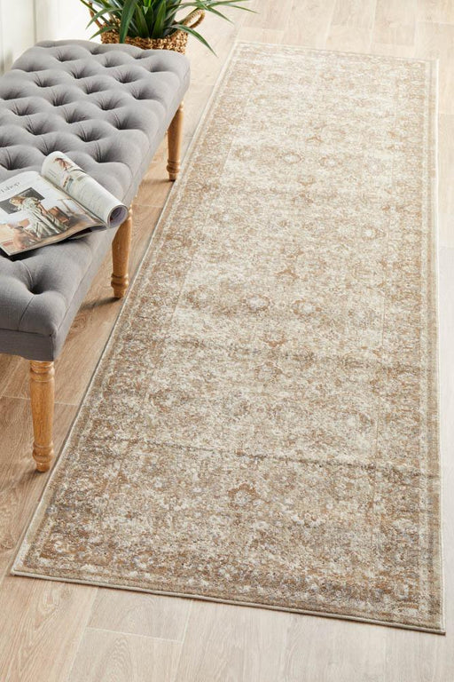 Pendik Cream Esquire Ballad Vintage Runner Rug, Rugs, Ozark Home 