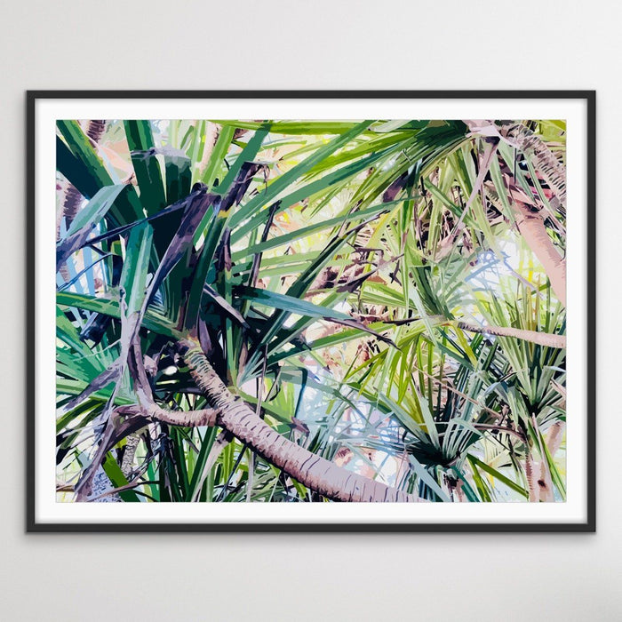 Pandanus - Sunshine Coast Canvas or Art Print